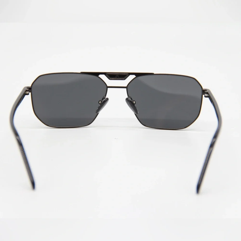 NEW PRADA PR58YS 1AB5S0 SUNGLASSES PRADA SPR 58Y BLACK UNISEX EYEWEAR PR 58YS - Picture 10 of 13